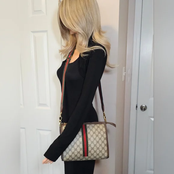 Authentic GUCCI Ophidia Supreme Web Crossbody - Picture 14 of 15